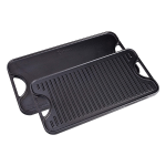 VICTORIA CAST IRON REVERSIBLE GRIDDLE 10" | GDL-194