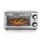 HAMILTON BEACH 4 SLICE STAINLESS STEEL TOASTER OVEN | HB-31138