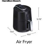HAMILTON BEACH DIGITAL AIRFRYER 2.5LTR | HB-35050