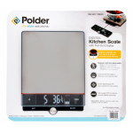 POLDER DIGITAL KITCHEN SCALE BLACK1183826 | KSC34895US - Image 5