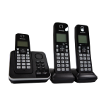 PANASONIC 3 HANDSET CORDLES PHONE | KXTG633