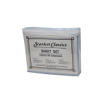 SOLID BED SHEET W/ PILLOW CASE | P-3780 - Image 3