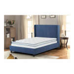 KENNEDY QUEEN BED DENIM | P1779-0007