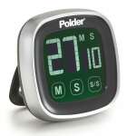POLDER DIGITAL TOUCH SCREEN TIMER BLACK | TMR-899-95