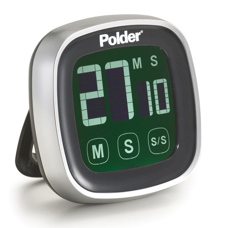 TMR-899-95 POLDER DIGITAL TOUCH SCREEN TIMER BLACK | TMR-899-95 - Image 1