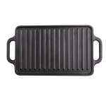 VICTORIA REVERSIBLE CAST IRON RECT GRIDDLE | VICTORIA-150