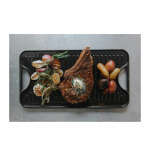 VICTORIA REVERSIBLE CAST IRON RECT GRIDDLE | VICTORIA-196 - Image 2
