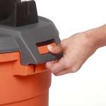 RIDGID 16 GAL.5.0-PEAK HP WET/DRY SHOP VACUUM W/ FILTER, DUST BAG, HOSE & ACCESIORES | WD1641 - Image 6