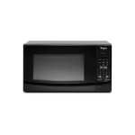 WHIRLPOOL 0.7 CF MICROWAVE BLACK | WMC10007AB
