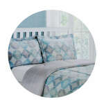 ESSENTIAL COMFORTER 3 PC SET KING KARTELL  | 227411904CMS-GRN-IMP