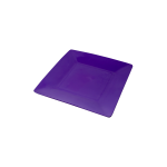 MELAMINE SQUARE PLATE 10IN PZ SOLID | 726-70071