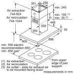 BOSCH SERIE| 4 36" (90CM) ISLAND CHIMNEY RANGE S/S | DIB97IM50 - Image 7