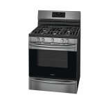 FRIGIDAIRE GALLERY 30" FREESTANDING GAS RANGE WITH AIR FRY BLACK S/S | GCRG3060AD - Image 2