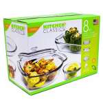 KITCHEN CLASSICS 8PC GLASS BAKEWARE SET | KC-92216
