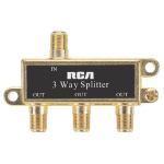 RCA SIGNAL 3-WAY SPLITTER | VH48RV