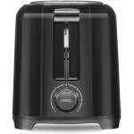 PROCTOR SILEX 2 WIDE SLOT (BAGEL) TOASTER - BLACK | 22215
