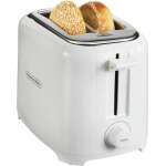 PROCTOR SILEX 2 WIDE SLOT (BAGEL) TOASTER - WHITE | 22216