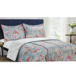 ESSENTIAL HOME CHAMBERS COMFORTER 3PC SET F/Q PK2 | 22731903CMS-FLO-IMP - Image 3