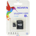 ADATA 8 GB MICRO SDHC CARD | AUSDH8CL4