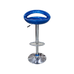 ESBS BAR STOOL BLUE RND OPEN CRACK | B04-BL