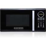 BLACK & DECKER 0.9CF MICROWAVE BLACK | EM925ACP-P2