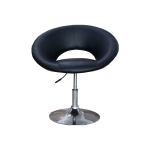 ESBS BAR BLACK PU HOLE BACK | P11-2BLK