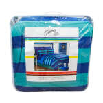 FIESTA BISCAY COMFORTER TURQ TWIN PK1 | 15641601CS-LTU