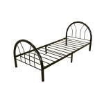 KIS CAMILLE BED 90X200 METAL ZWART | CM-900ZW