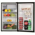 DAEWOO REFRIGERATOR 4.4 CFT BLACK | FR044RVBE - Image 2