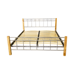 KIS PAXOS 160X200 ZILVER DOUBLE BED SPRINGSLATS | PX-902/3