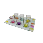 CRYSTALLINE 7PC INFINITY SHOT GLASS SET | CIR-42775
