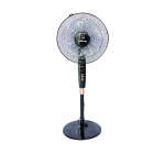 COMFORT FLOOR STAND FAN W/REMOTE BLACK | PRO-SF16BLK