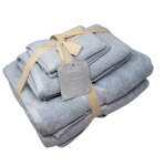 PURE BLISS 6PC TOWEL SET BLUE HAZE | 035305404 - Image 2