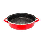 DOUBLE HANDLE RED SOUP POT | 9630031