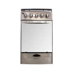PREMIER 20" GASRANGE SILVER | EF-6009GH(SS)