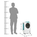 SYMPONY EVAP AIR COOLER ICE CUBE 17L | ICE CUBE 17L - Image 2