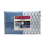 RAMPAGE SHEETSET GEO/ QUEEN SIZE BLUE 2PK, 8PC | RPSS8-002-QUBLU