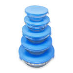 MUKHI 5PCS GLASSWARE BOWL WITH COVER | TP5002/BHA - Image 5