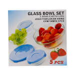 MUKHI 5PCS GLASSWARE BOWL WITH COVER | TP5002/BHA - Image 2