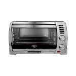 OSTER 6-SLICE BRUSHED STAINLESS STEEL TOASTER OVEN | TSSTTVSKBT-01