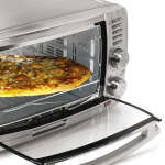 OSTER 6-SLICE BRUSHED STAINLESS STEEL TOASTER OVEN | TSSTTVSKBT-01 - Image 3