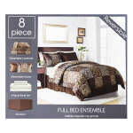 COMFORTER SET MSTW KENYA FULL BROWN | 1346C129 - Image 2
