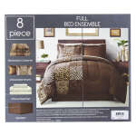 COMFORTER SET MSTW KENYA FULL BROWN | 1346C129 - Image 3