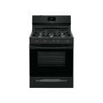 FRIGIDAIRE 30" GAS RANGE BLACK | FCRG3052AB