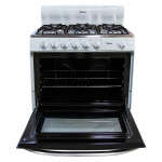MIDEA 30" GAS RANGE 5 BURNERS WHITE | MCGC30ATWCG - Image 2