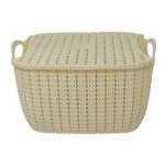 MUKHI PLASTIC BASKET W/COVER 28X23CM | MUK20992 - Image 8