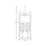 FOUR-LIGHT FOYER CHANDELIER 4-60W | P3778-20 - Image 3