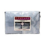 RAMPAGE SHEETSET FEATHER/ QUEEN SIZE LIGHT BLUE | RPSS8-004-QULTBLU