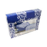 MALIBU DAMASK 100% COTTON BED SHEET QUEEN | SSMALIBUQU - Image 3