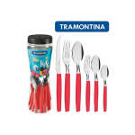 TRAMONTINA TABLEWARE 24PC STAINLESS STEEL SET | 7891112181397